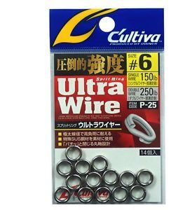 Кольца заводные Owner Split Ring Ultra Wire №5 (P-25)