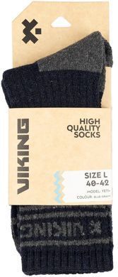 Шкарпетки Viking Fishing Yeti XXL (45-48) blue-grey