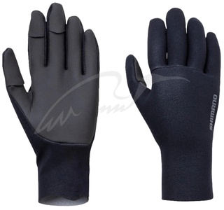 Рукавиці Shimano Chloroprene EXS 3 Cover Gloves L black
