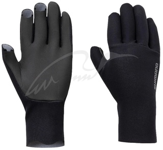 Рукавиці Shimano Chloroprene EXS 3 Cut Gloves L black