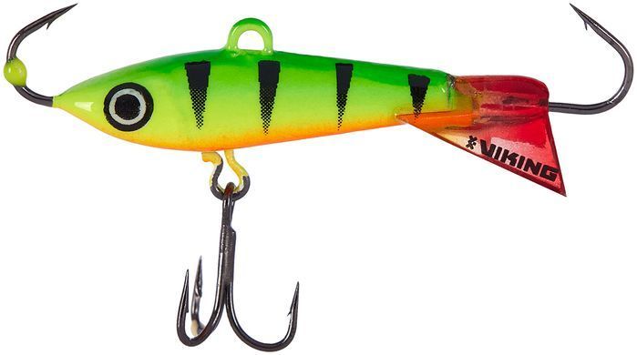 Балансир Viking Fishing Yeti Ice Jig 30mm 5.0g #04 Fire Perch