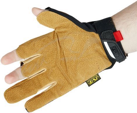 Рукавички Mechanix M-Pact Framer Leather. L. Brown